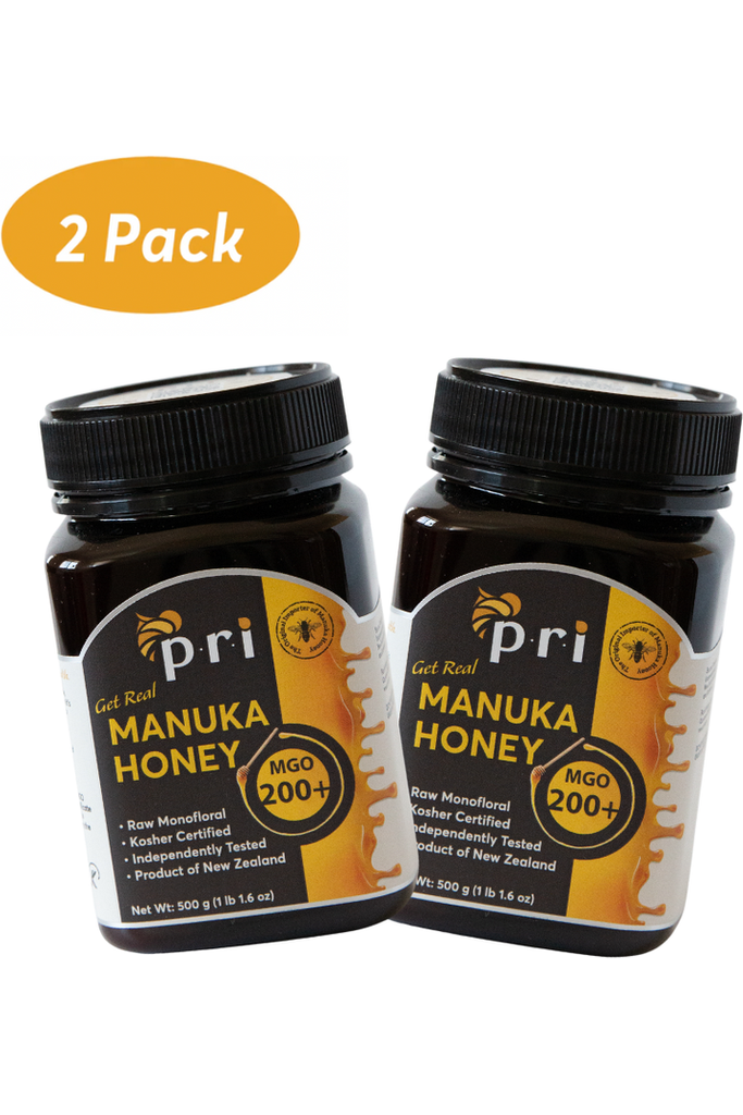 PRI - Manuka Honey 200+ - 2 Pack - Front